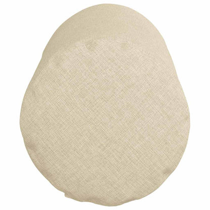 Bolster Kussens 2 pcs Crème Ø 15 x 40 cm Stof