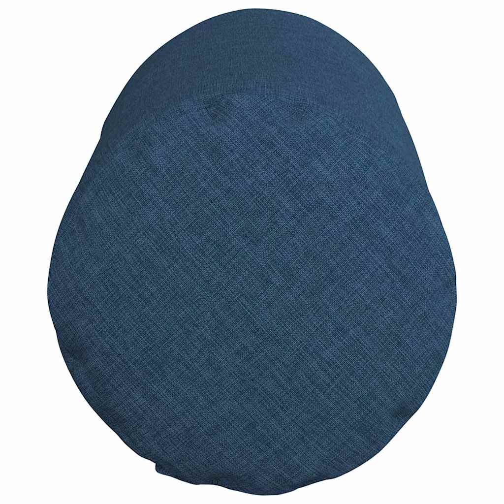 Bolster Kussens 2 pcs Blauw Ø 15 x 40 cm Stof