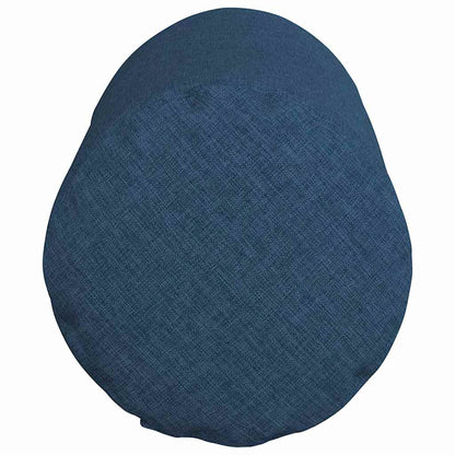 Bolster Kussens 2 pcs Blauw Ø 15 x 40 cm Stof