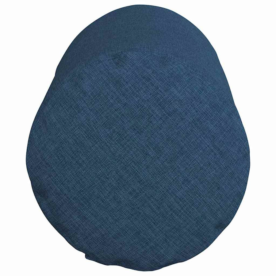 Bolster Kussens 2 pcs Blauw Ø 15 x 40 cm Stof