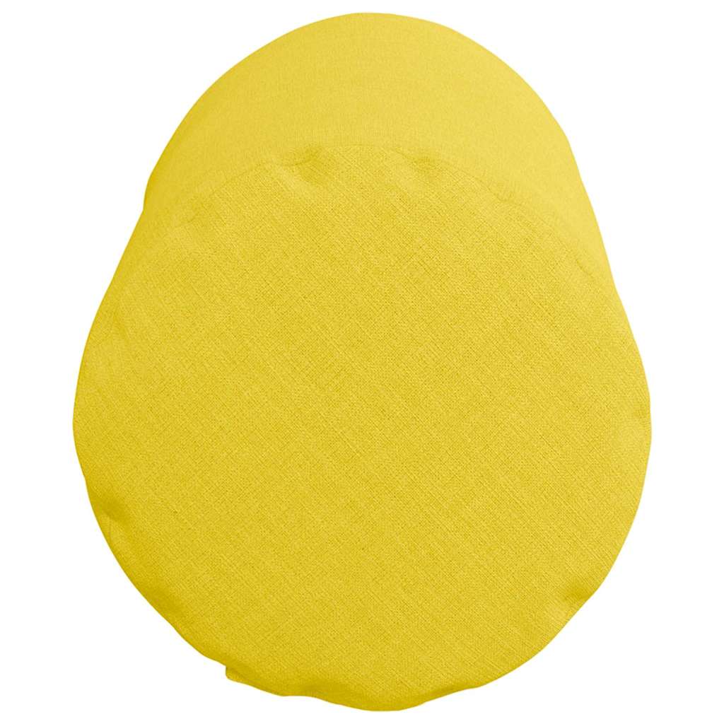 Bolster Kussens 2 pcs Lichtgeel Ø 15 x 40 cm Stof