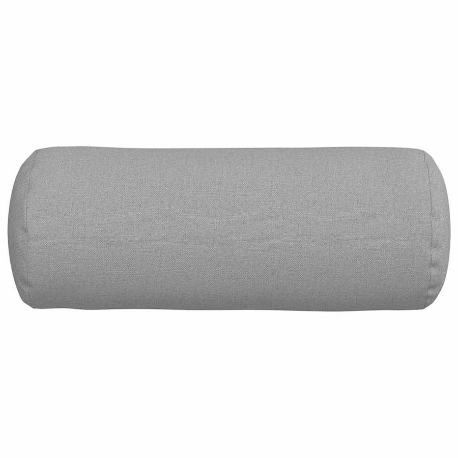 Bolster Kussens 2 pcs Wolkengrijs Ø 15 x 40 cm Stof