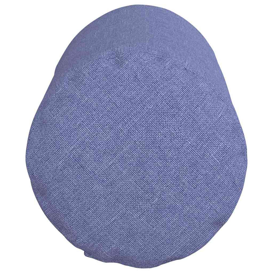 Bolster Kussens 2 pcs Jeans Blauw Ø 15 x 40 cm Stof