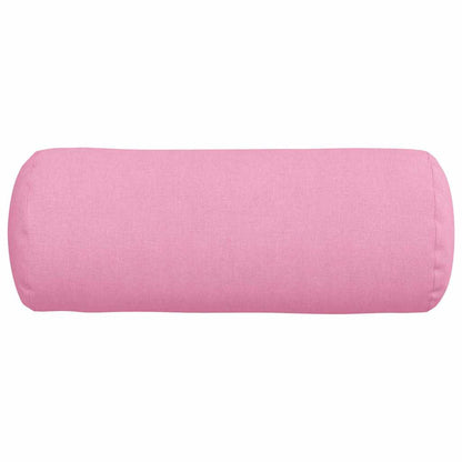 Bolster Kussens 2 pcs Roze Ø 15 x 40 cm Stof