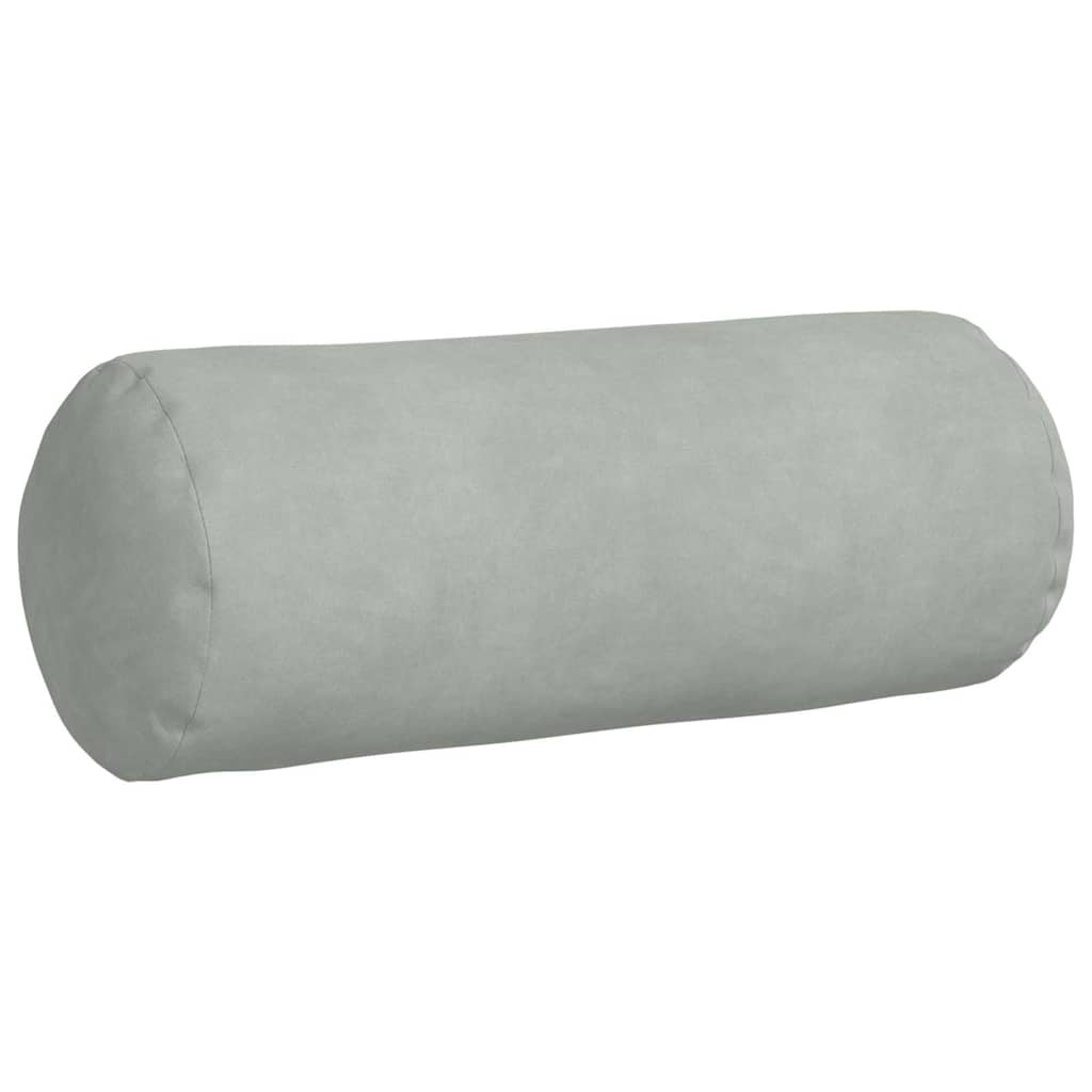 Bolster Kussens 2 pcs Lichtgrijs Ø 15 x 40 cm Katoen Stof