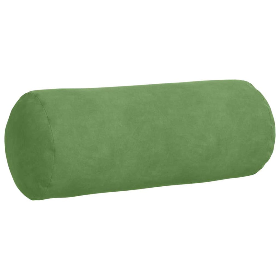 Bolster Kussens 2 pcs Lichtgroen Ø 15 x 40 cm Katoen Stof
