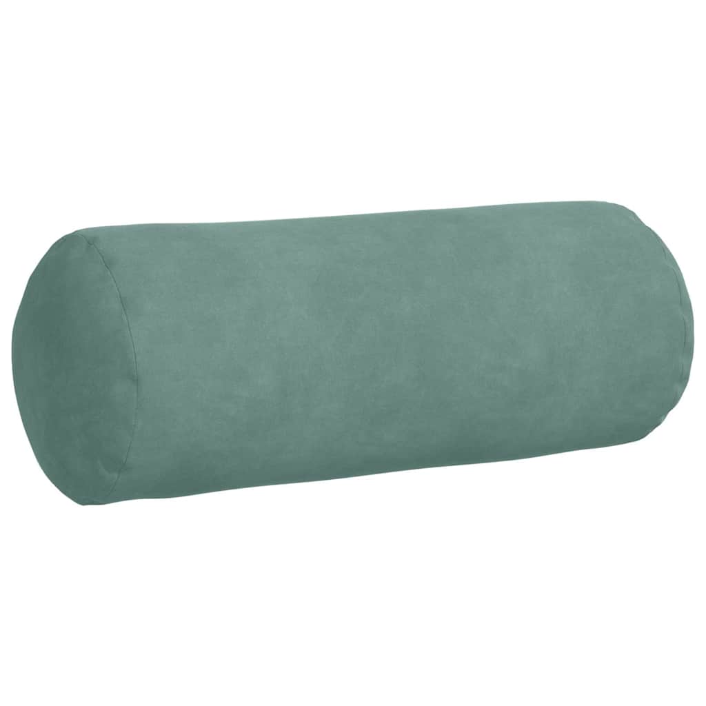 Bolster Kussens 2 pcs Zeegroen Ø 15 x 40 cm Katoen Stof