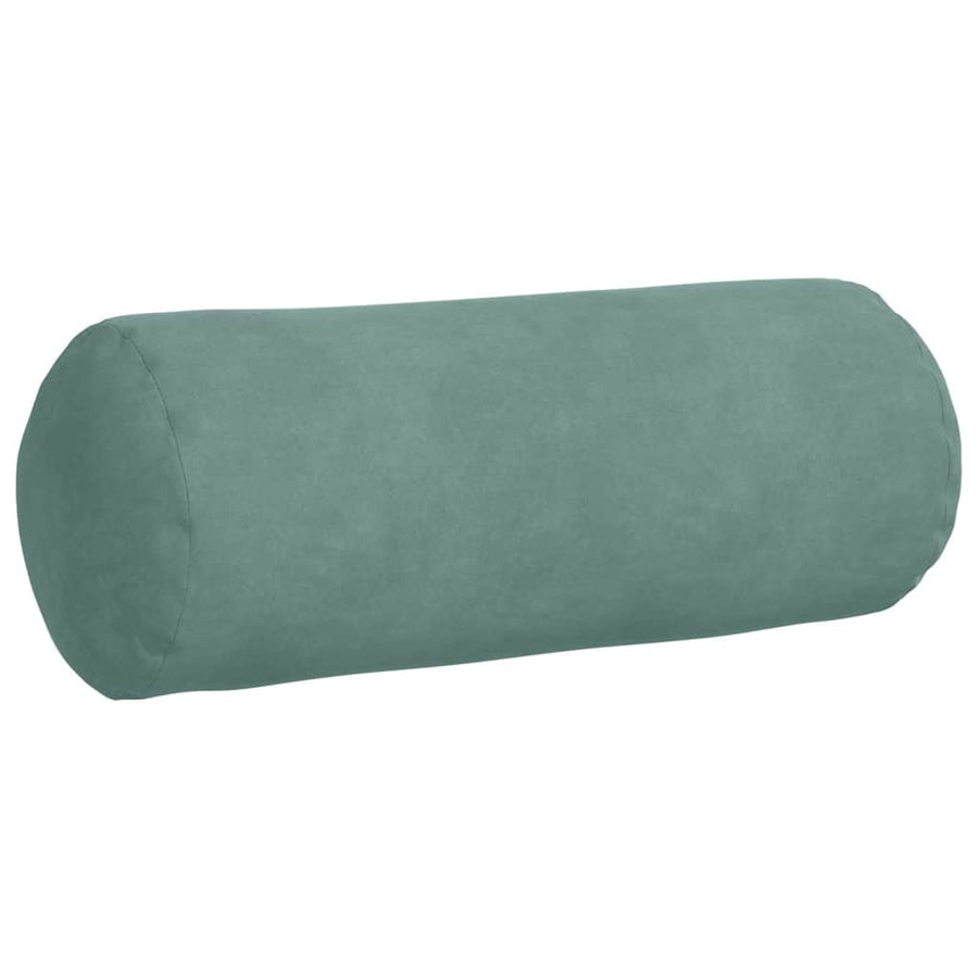 Bolster Kussens 2 pcs Zeegroen Ø 15 x 40 cm Katoen Stof