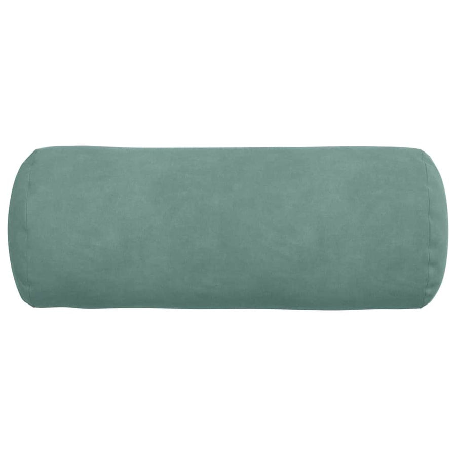 Bolster Kussens 2 pcs Zeegroen Ø 15 x 40 cm Katoen Stof