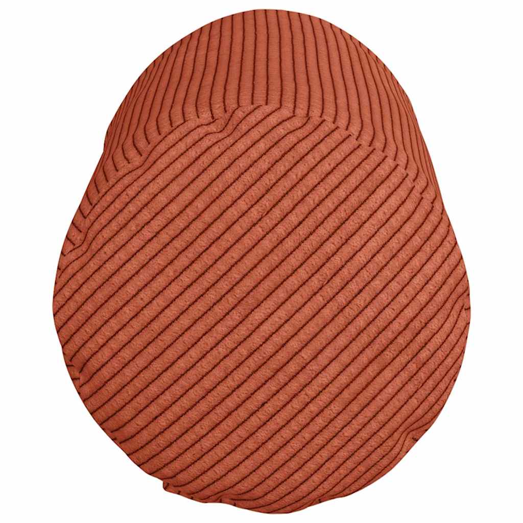 Bolster Kussens 2 pcs Rood-oranje Ø 15 x 40 cm Katoen Stof