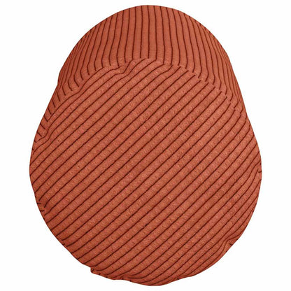 Bolster Kussens 2 pcs Rood-oranje Ø 15 x 40 cm Katoen Stof