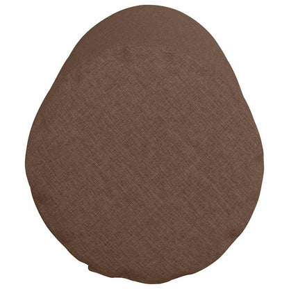Bolster Kussens 2 pcs Bruin Ø 25 x 70 cm Stof