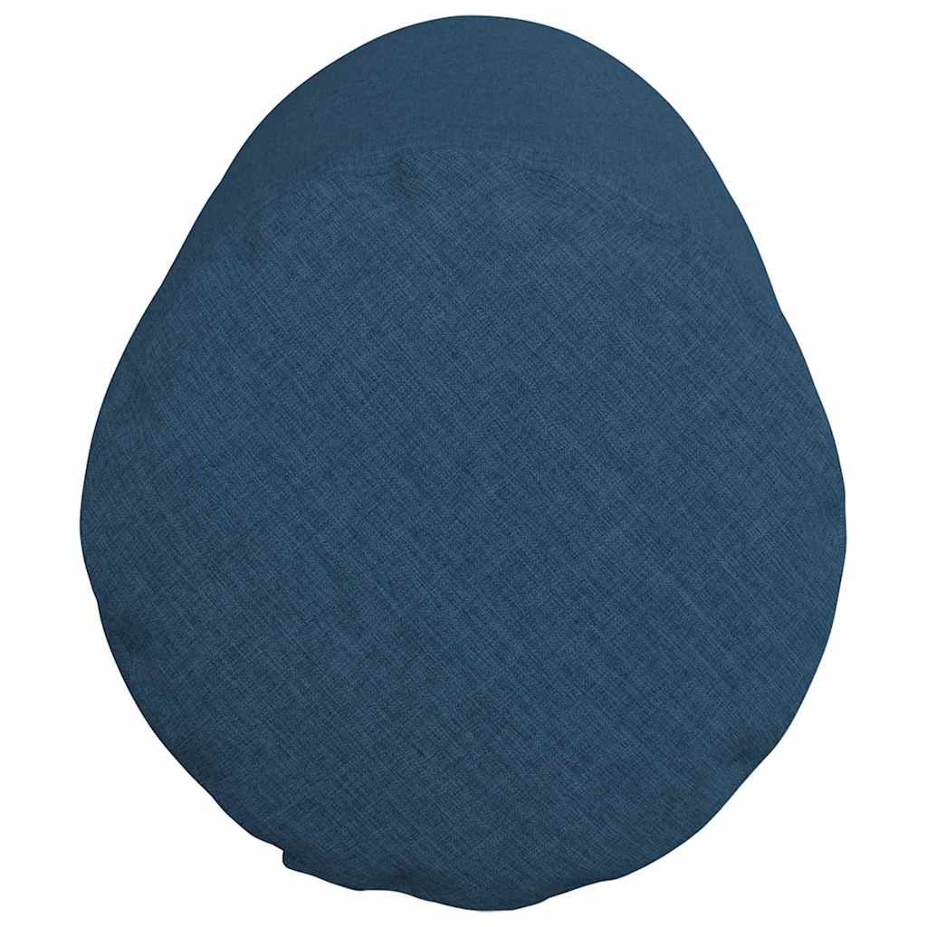 Bolster Kussens 2 pcs Blauw Ø 25 x 70 cm Stof