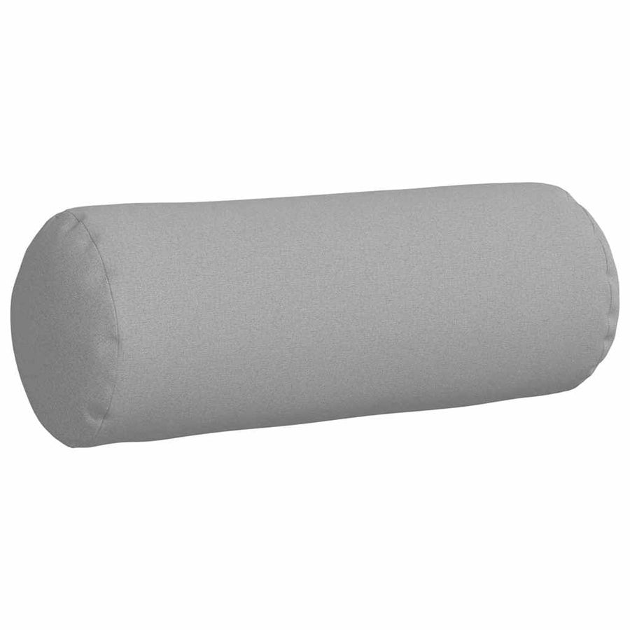 Bolster Kussens 2 pcs Wolkengrijs Ø 25 x 70 cm Stof