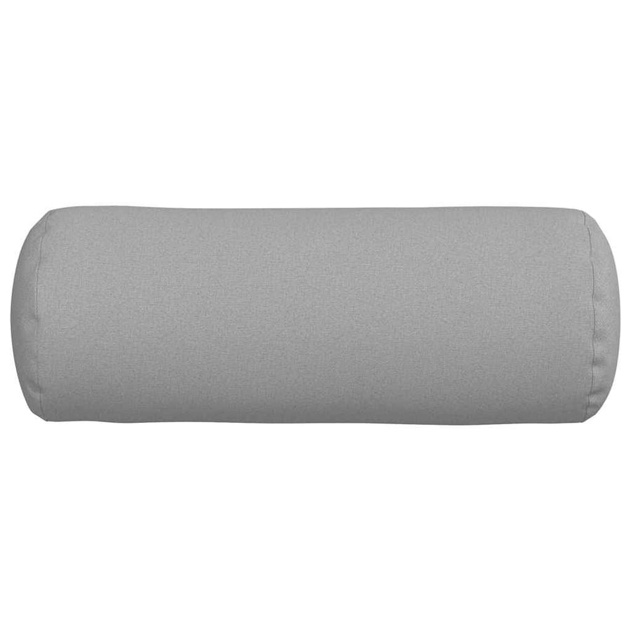 Bolster Kussens 2 pcs Wolkengrijs Ø 25 x 70 cm Stof