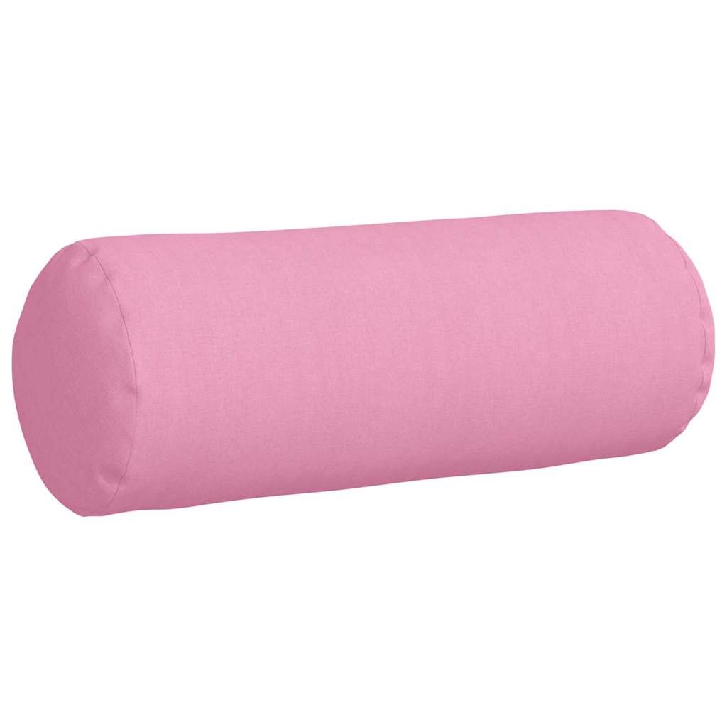 Bolster Kussens 2 pcs Roze Ø 25 x 70 cm Stof