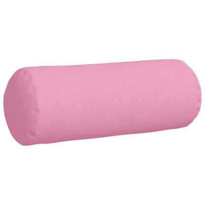 Bolster Kussens 2 pcs Roze Ø 25 x 70 cm Stof