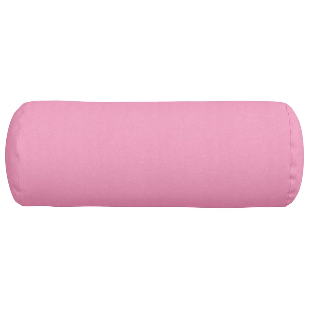 Bolster Kussens 2 pcs Roze Ø 25 x 70 cm Stof