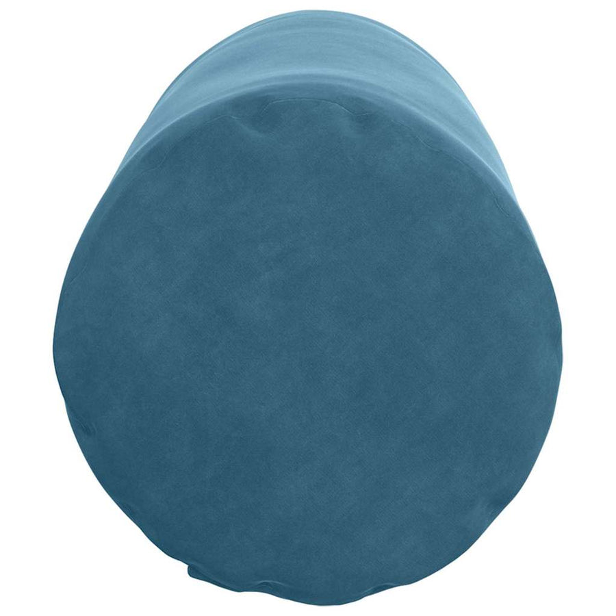 Bolster Kussens 2 pcs Blauw Ø 25 x 70 cm Katoen Stof