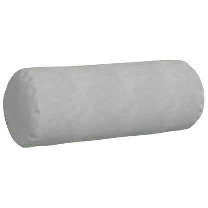 Bolster Kussens 2 pcs Lichtgrijs Ø 25 x 70 cm Katoen Stof