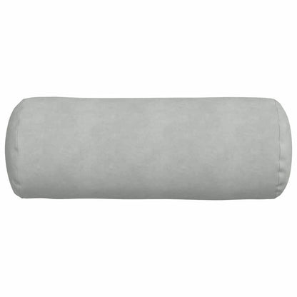 Bolster Kussens 2 pcs Lichtgrijs Ø 25 x 70 cm Katoen Stof