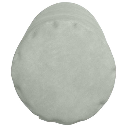 Bolster Kussens 2 pcs Lichtgrijs Ø 25 x 70 cm Katoen Stof