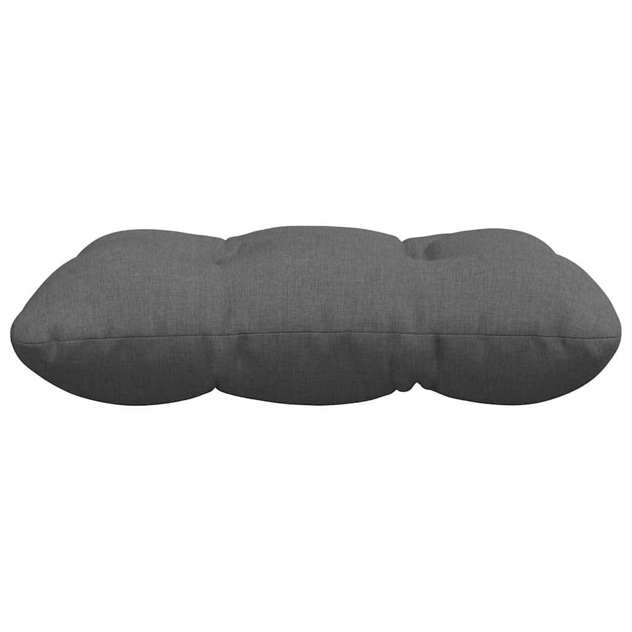 Zitkussens 4 pcs Donkergrijs 40 x 40 x 12 cm Stof