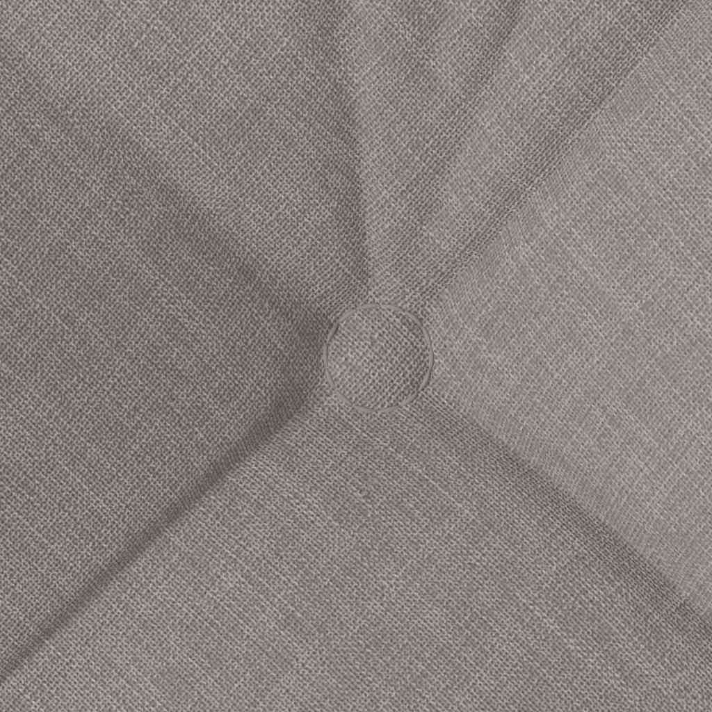 Zitkussens 4 pcs Taupe 40 x 40 x 12 cm Stof