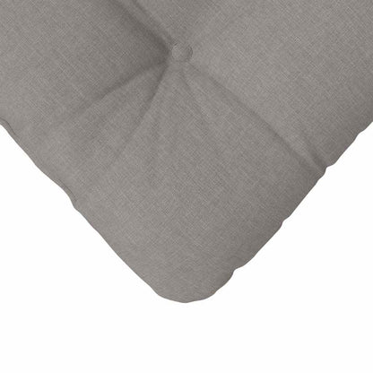 Zitkussens 4 pcs Taupe 40 x 40 x 12 cm Stof