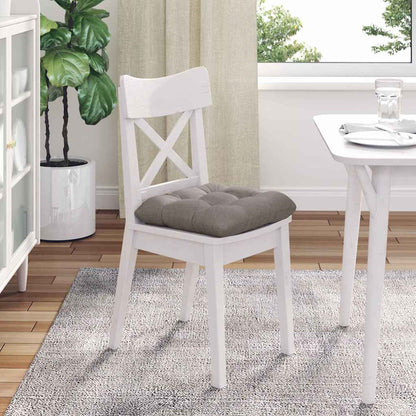 Zitkussens 4 pcs Taupe 40 x 40 x 12 cm Stof