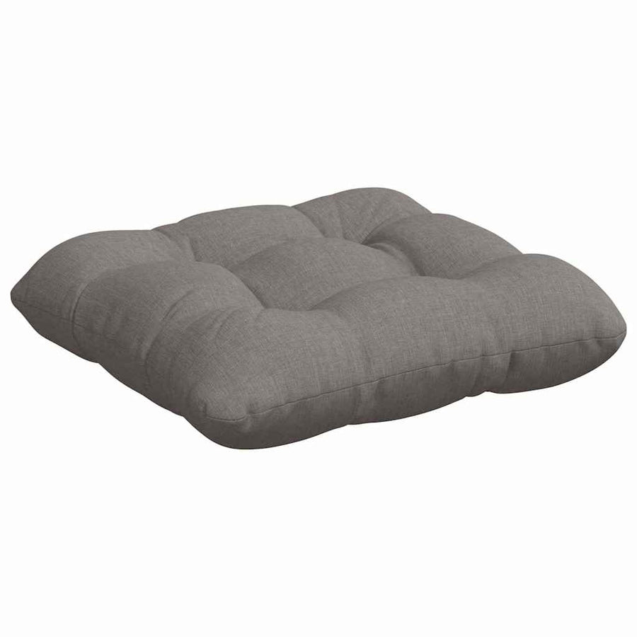 Zitkussens 4 pcs Taupe 40 x 40 x 12 cm Stof