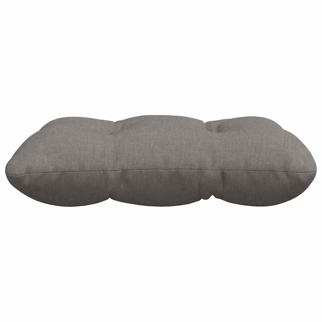 Zitkussens 4 pcs Taupe 40 x 40 x 12 cm Stof