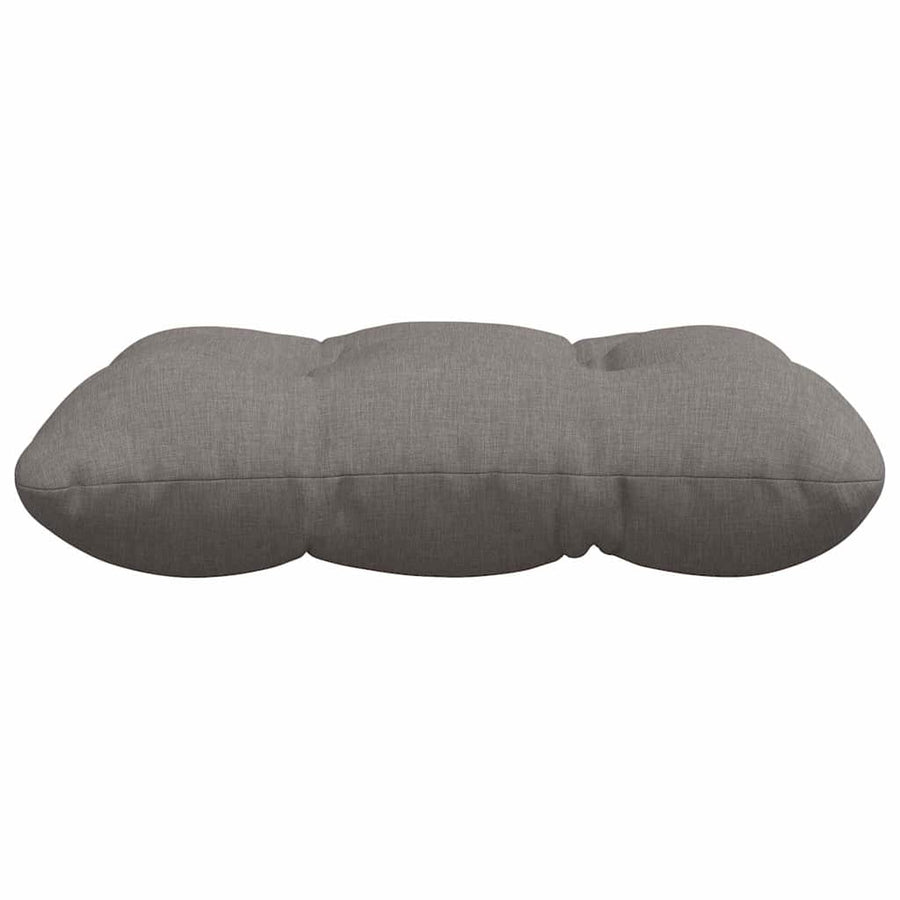 Zitkussens 4 pcs Taupe 40 x 40 x 12 cm Stof