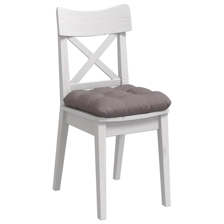 Zitkussens 4 pcs Taupe 40 x 40 x 12 cm Stof