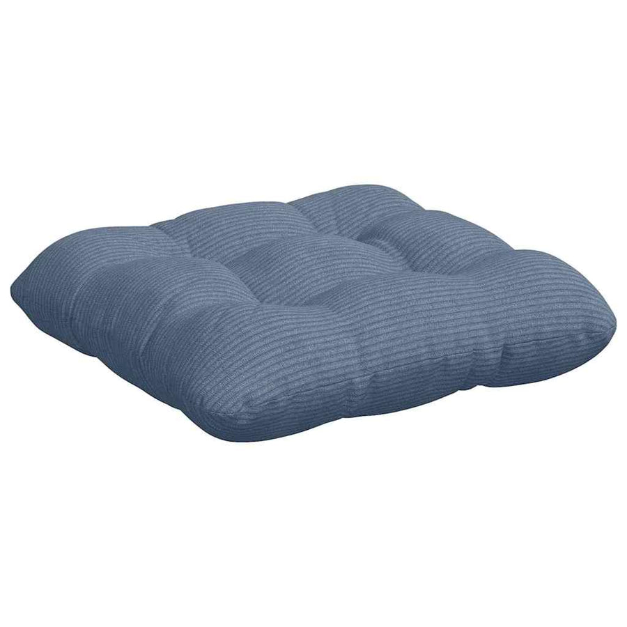 Zitkussens 4 pcs Blauw 40 x 40 cm Katoen Stof