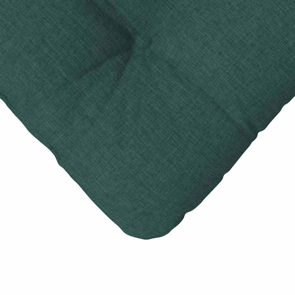 Zitkussens 4 pcs Donkergroen 45 x 45 x 12 cm Stof