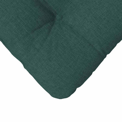 Zitkussens 4 pcs Donkergroen 45 x 45 x 12 cm Stof