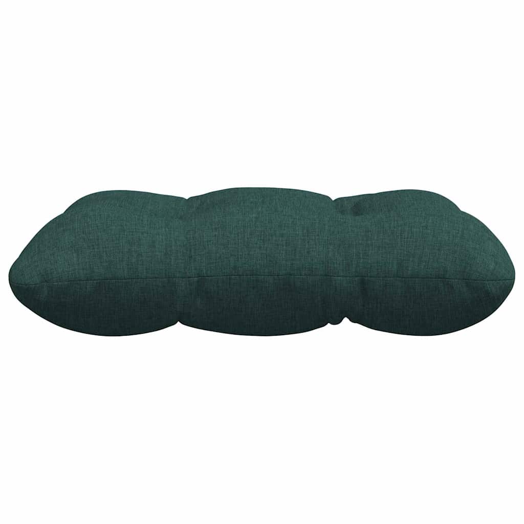 Zitkussens 4 pcs Donkergroen 45 x 45 x 12 cm Stof