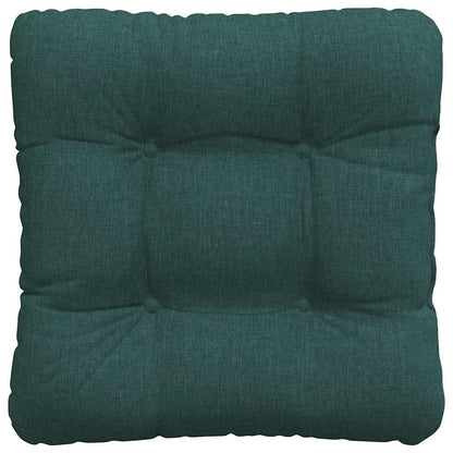 Zitkussens 4 pcs Donkergroen 45 x 45 x 12 cm Stof