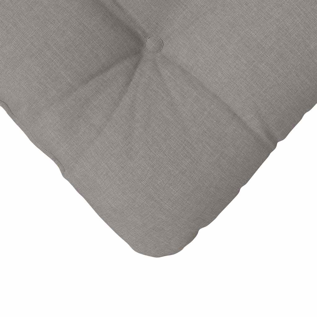 Zitkussens 4 pcs Taupe 45 x 45 x 12 cm Stof