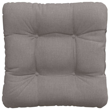 Zitkussens 4 pcs Taupe 45 x 45 x 12 cm Stof