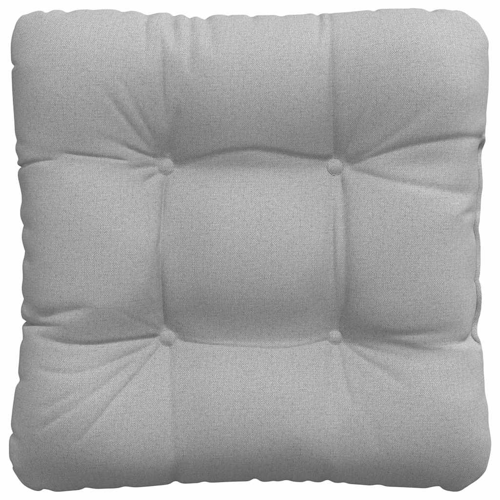 Zitkussens 4 pcs Wolkengrijs 45 x 45 x 12 cm Stof