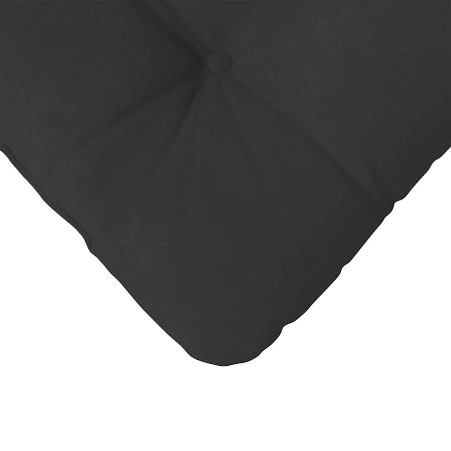 Zitkussens 4 pcs Zwart 45 x 45 cm Microvezel Stof