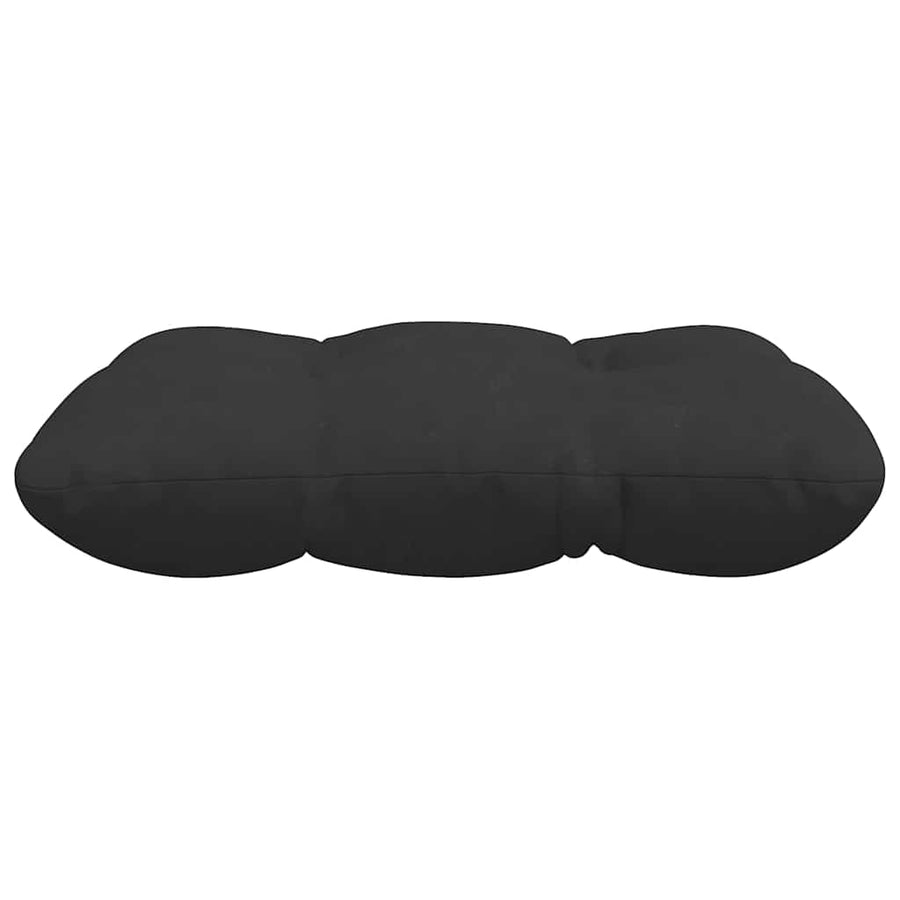 Zitkussens 4 pcs Zwart 45 x 45 cm Microvezel Stof