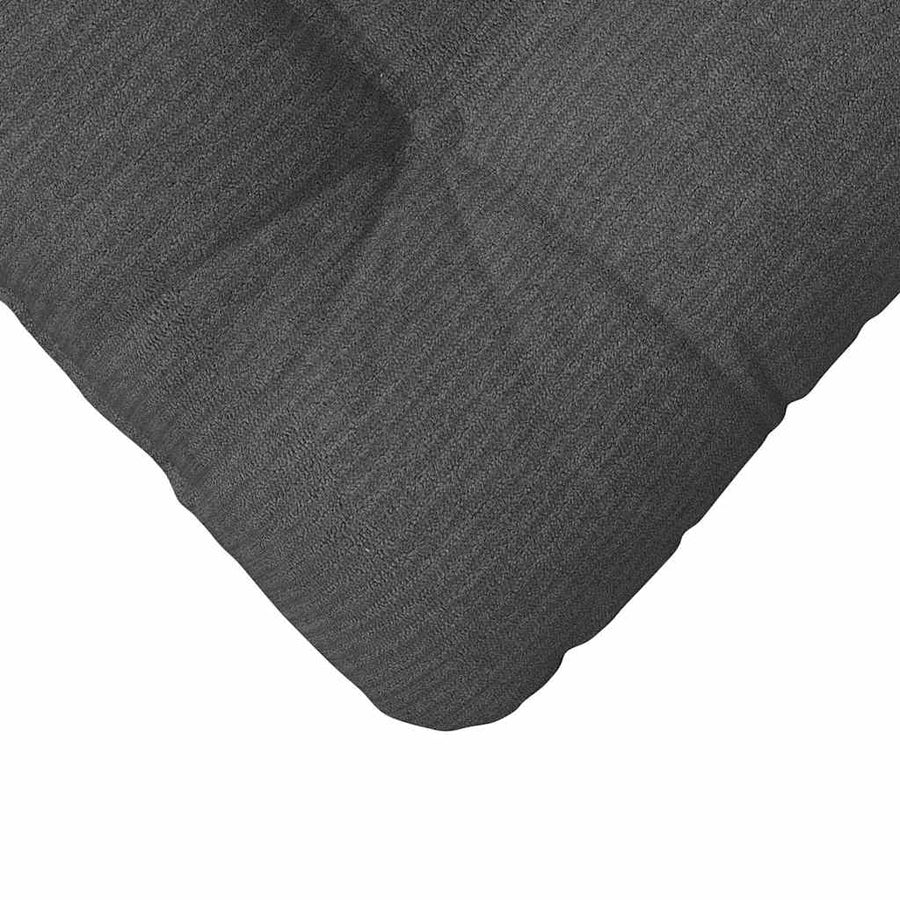 Zitkussens 4 pcs Donkergrijs 45 x 45 cm Katoen Stof