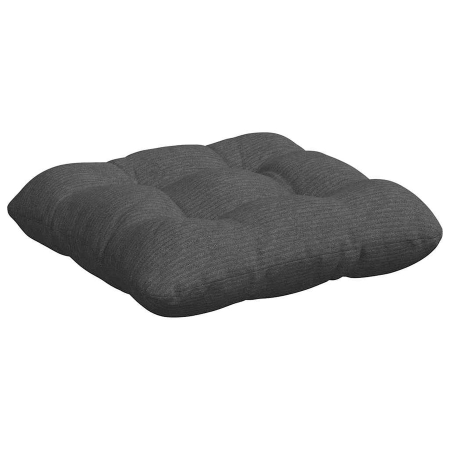 Zitkussens 4 pcs Donkergrijs 45 x 45 cm Katoen Stof