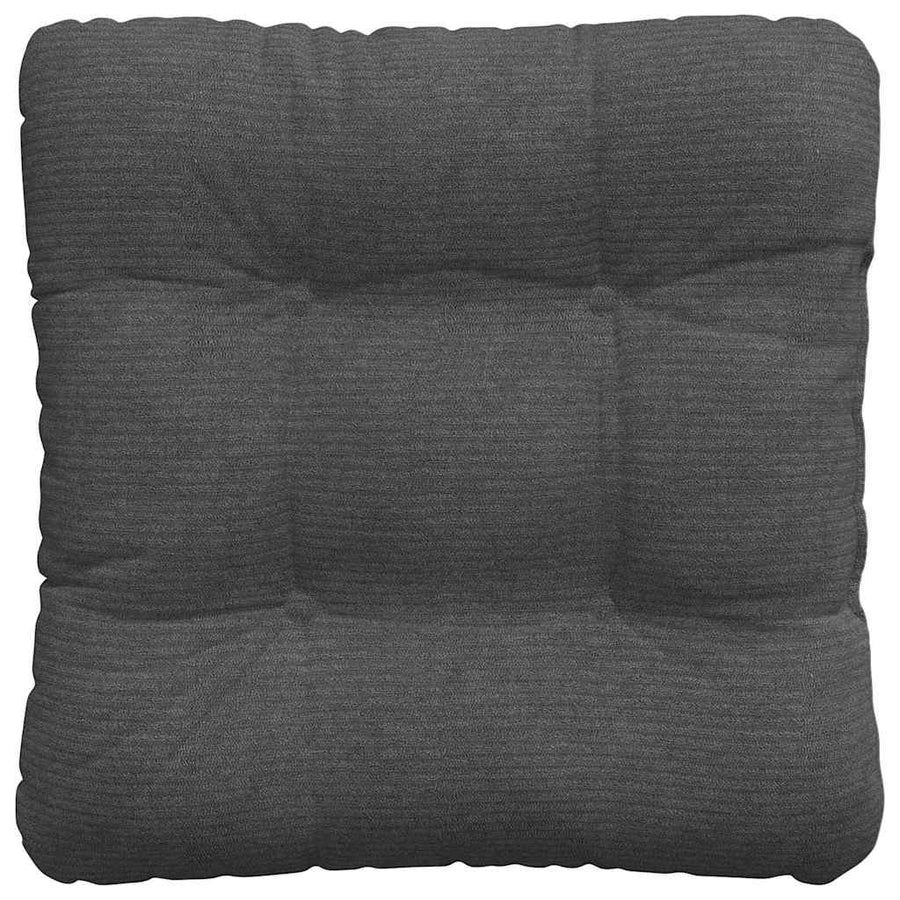 Zitkussens 4 pcs Donkergrijs 45 x 45 cm Katoen Stof