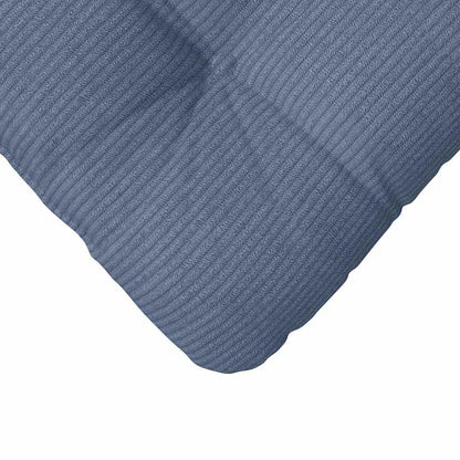 Zitkussens 4 pcs Blauw 45 x 45 cm Katoen Stof