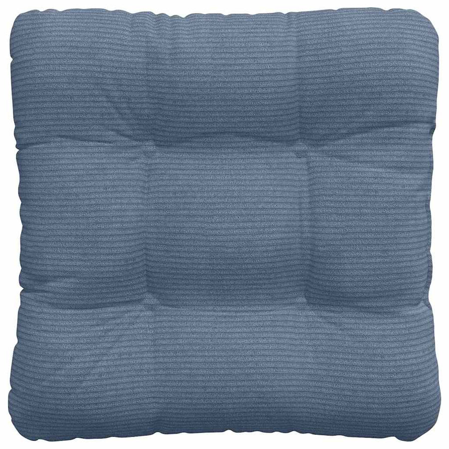 Zitkussens 4 pcs Blauw 45 x 45 cm Katoen Stof