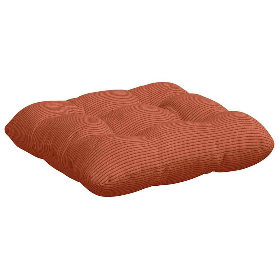 Zitkussens 4 pcs Rood-oranje 45 x 45 cm Katoen Stof